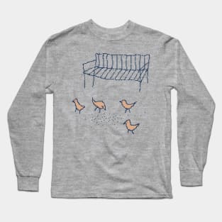 Feed The Pigeons Long Sleeve T-Shirt